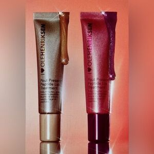 Ole Henriksen Pout Preserve Duo - Lingonberry Jam Glummer & Crème Brulee Glimmer